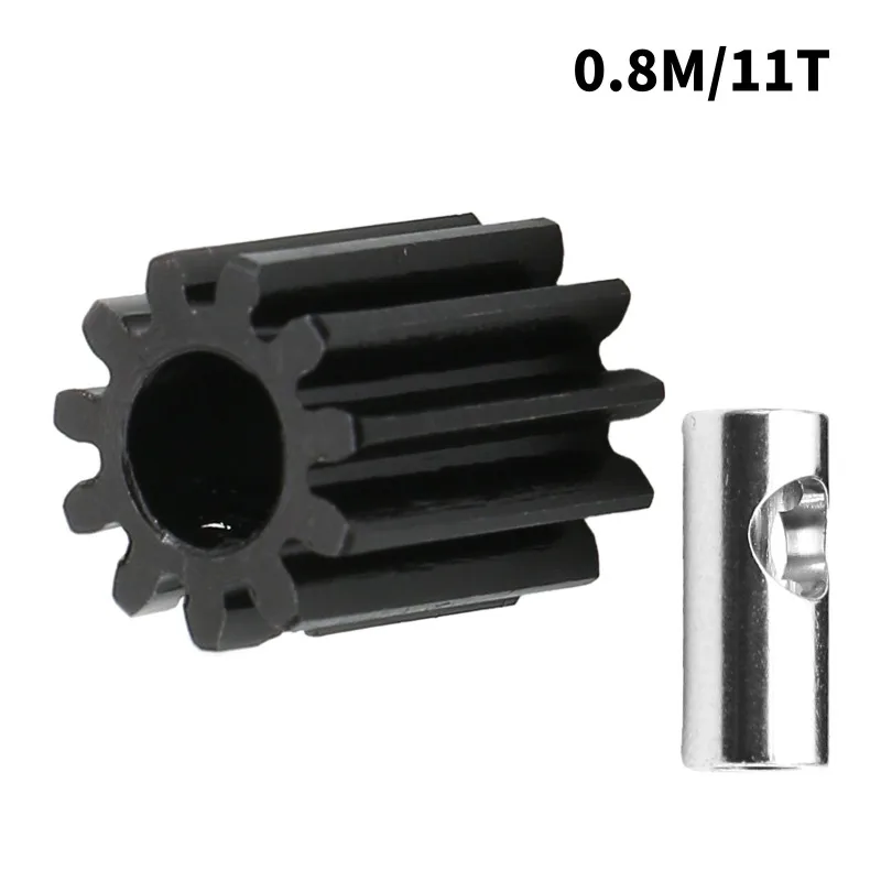 M0,8 gehärteter Stahl 45er # Stirnrad 5 mm Bohrung – für 1/10 RC Monster Truck Crawler Upgrade-Teil – Detail 8