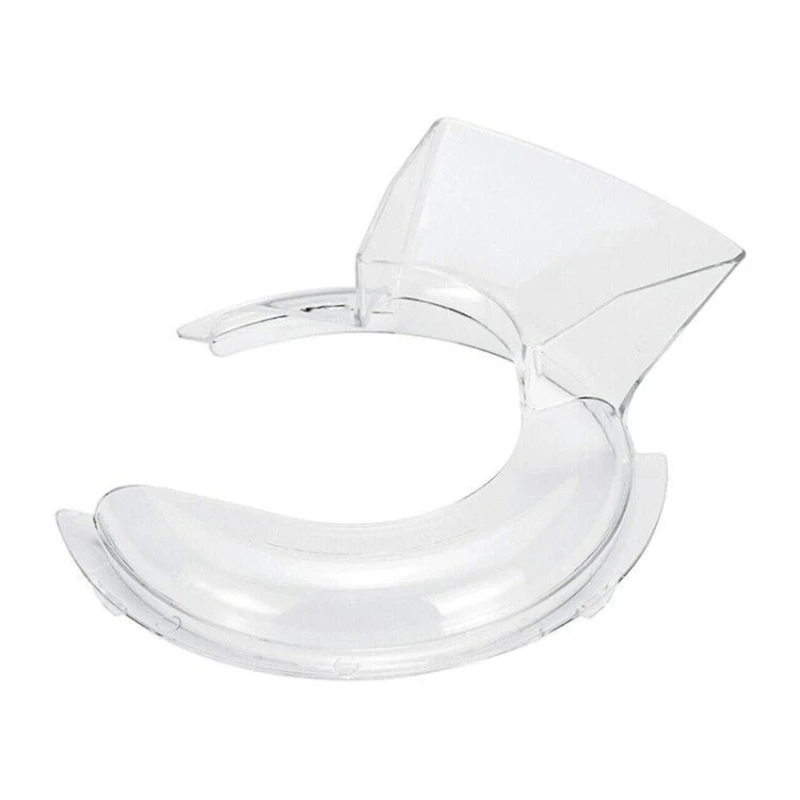 

Mixer Splash Guard Replacement Pouring Shield Clear Pouring Shield Cook Machine Accessories for Easy Blending Cleaning