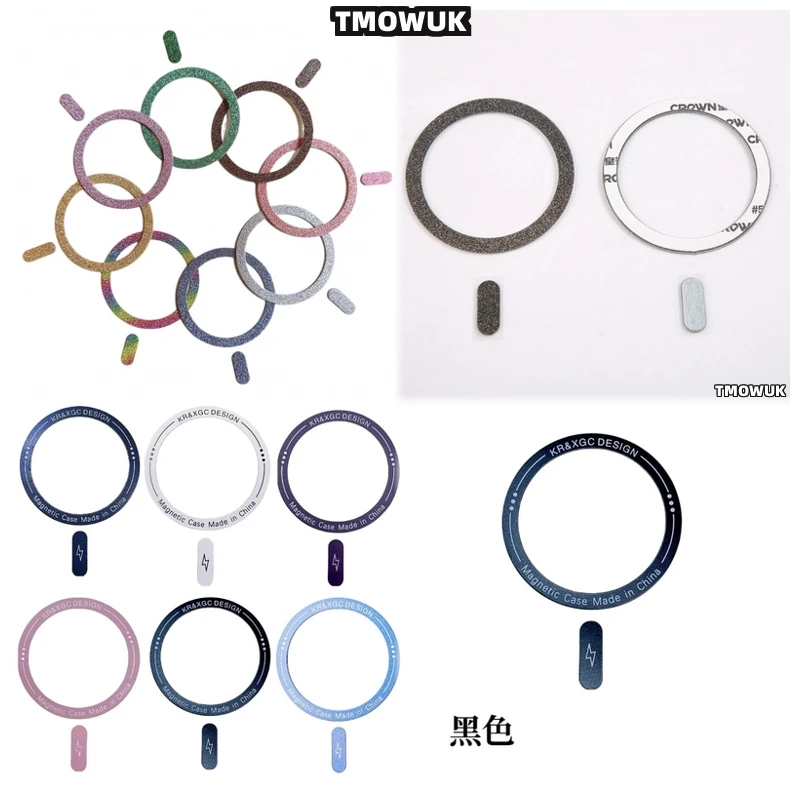 

Magsafe Metal Plate Ring Sticker For IPhone 13-16 Pro Max Plus Mini Wireless Charging Home Use