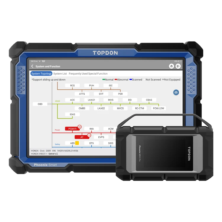 TOPDON Phoenix Smart Auto Diagnostic Machine Car Appareil Diagnostic Auto Universel Obd2 Diagnosegerat Programmer