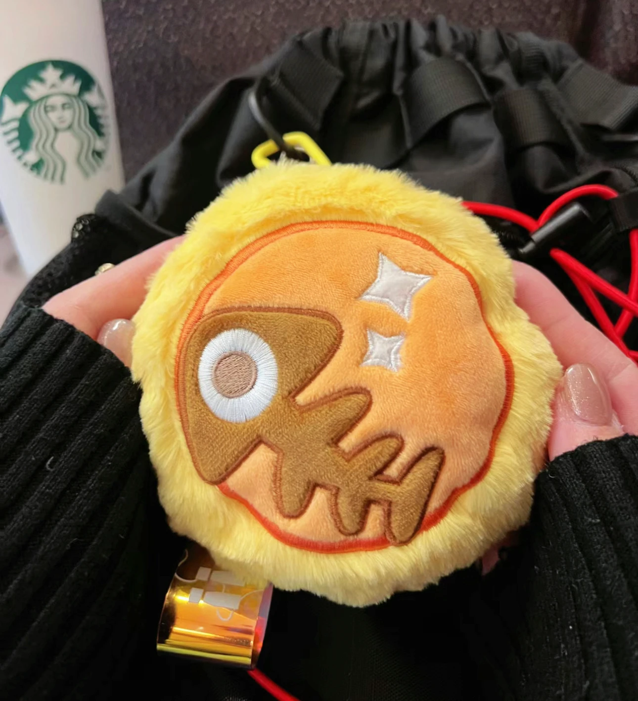 

Game Splatoon 3 Fish Egg Bag Charm Handmade Nintendo Anime Accessory Cute Keychain Birthday Gift For Fans
