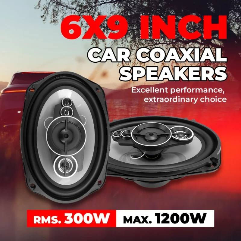 

Коаксиальные автомобильные динамики 6x9 дюймов, 5 шт., потрясающее обновление, стерео, установка в автомобильную аудиосистему, подходят для модификации автомобильной аудиосистемы.
