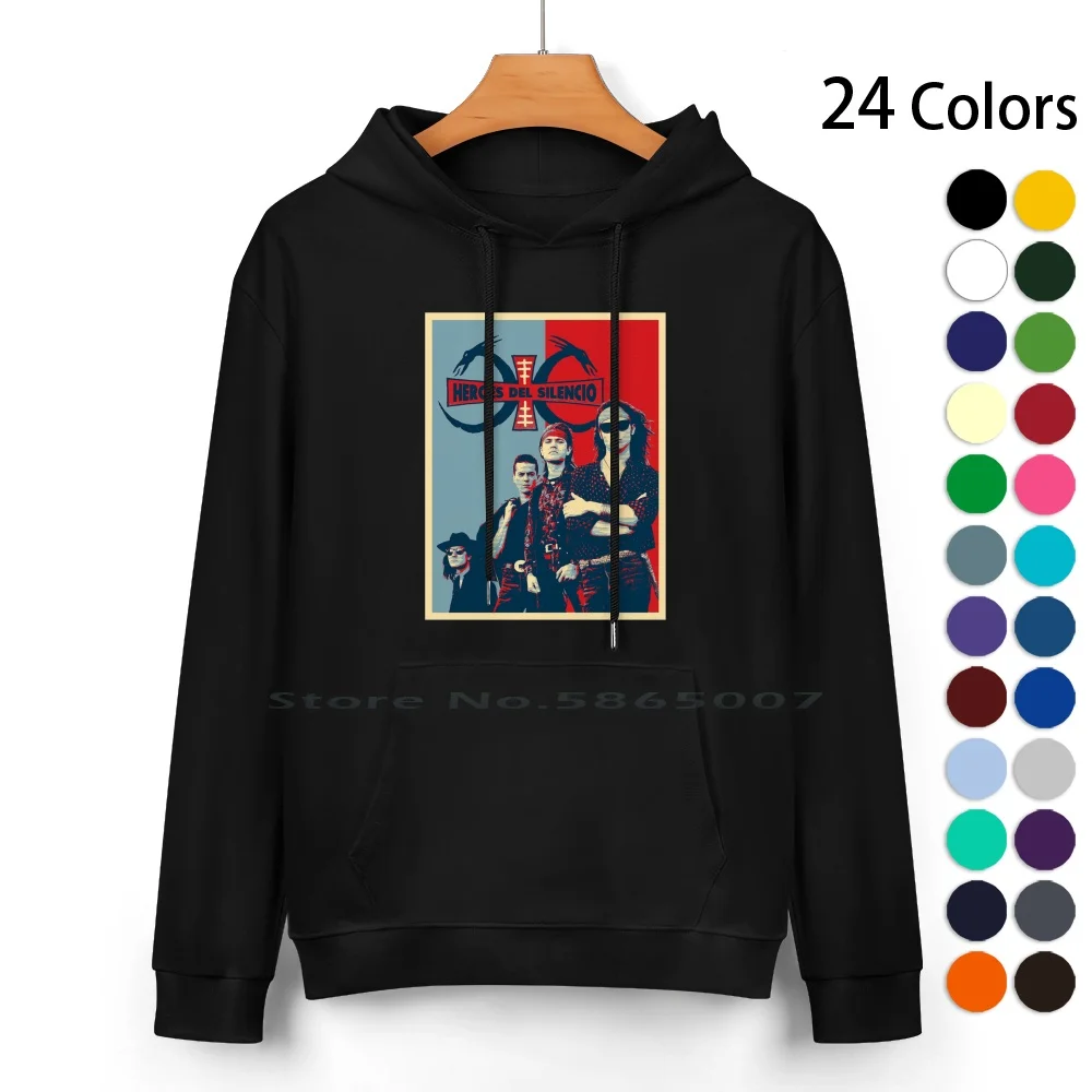 Heroes Of Silence Cotton Hoodie Sweater 24 Colors Heroes Of Silence Caifanes The Tri Manna Alex Lora Fathers Day In Spanish