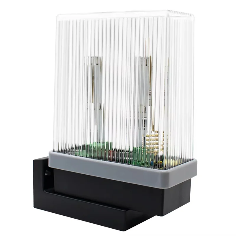 

[LXYA68Z!] For Gate Light Alarms Security Protection Flashing Light Flashing 12V-265V AC/DC