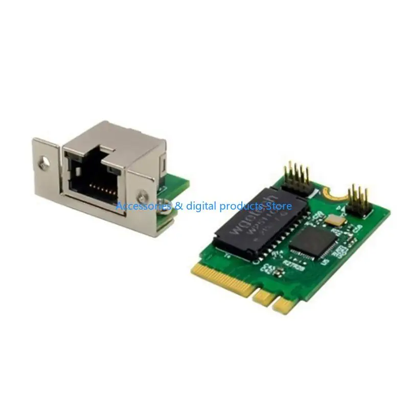 77JD M.2 Gigabit Ethernet Networks Card 2.5G/1000/100M Networks Card Ethernet Adapter