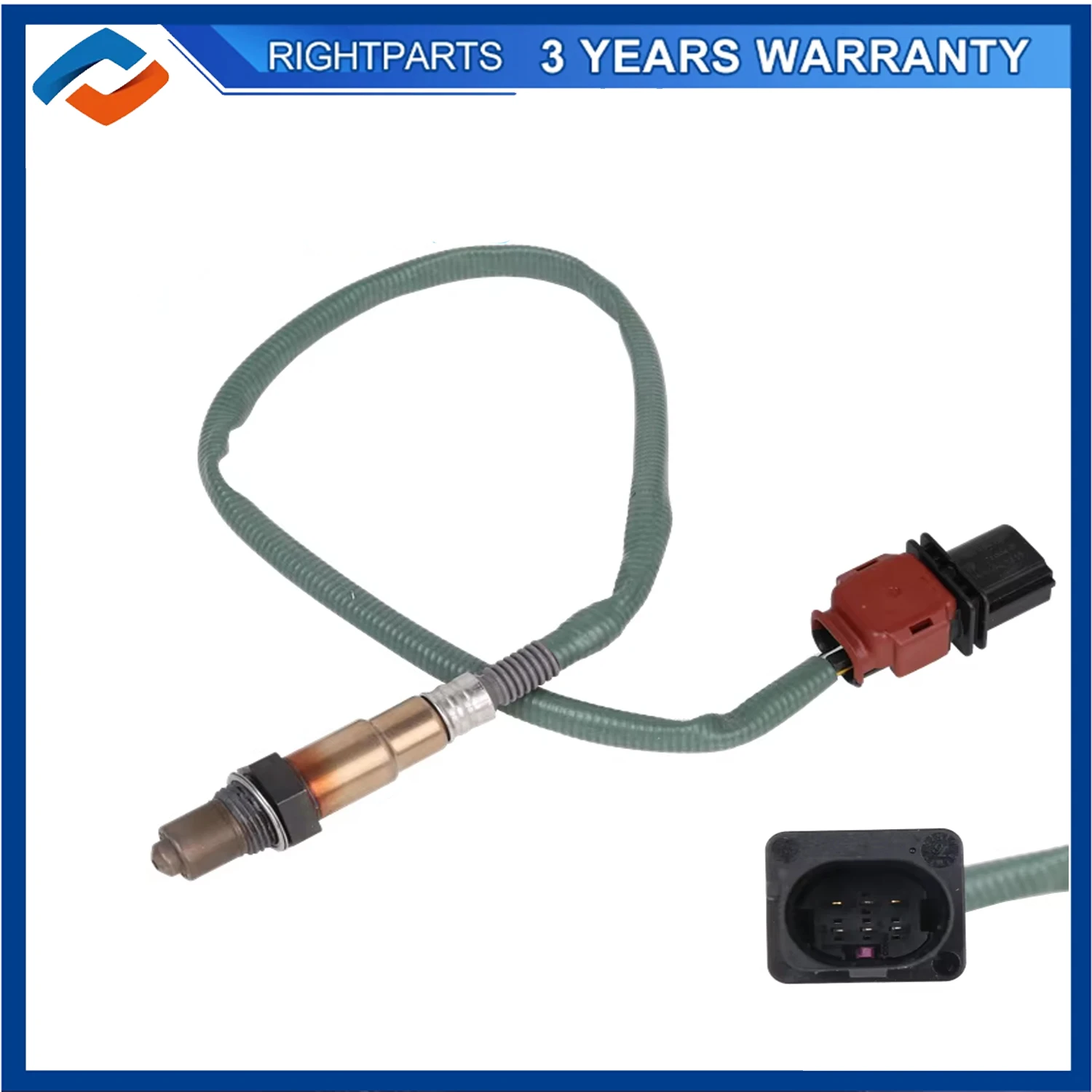 RIGHTPARTS 0258017468 Lambda Oxygen Sensor For Ford F-150 Expedition Navigator C-Max II Focus III F1FA-9Y460-CA F1FA9Y460CA