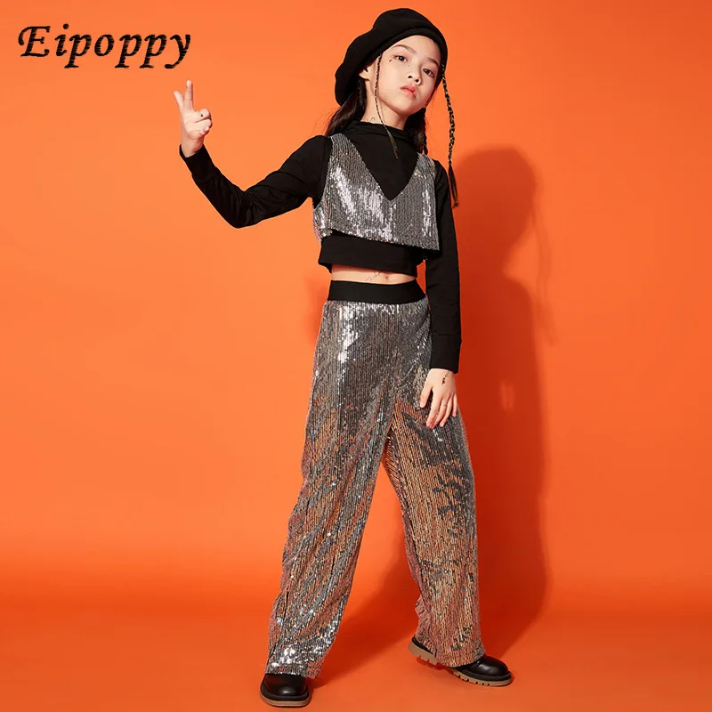 

Girl's Jazz Dance Performance Costume