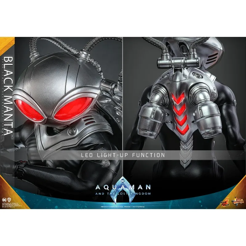 Neue Original Hot Toys Marvel BLACK MANTA MMS739 Actionfiguren Spielzeug Geschenke Sammlung