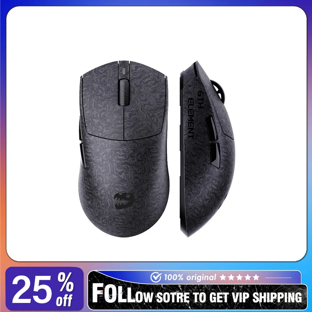 

Беспроводная игровая мышь MLOONG MX301PRO с тремя режимами подключения, ультралегкая конструкция из углеродного волокна, сенсор PAW3315, для бизнеса, офиса и игр