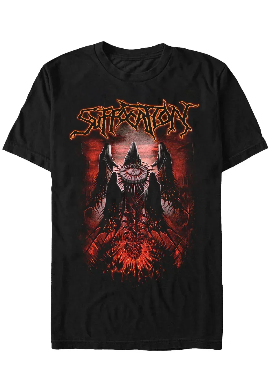 Suffocation Band Black Cotton 1side Size S To 4XL T-Shirt Gift For Friend PP635