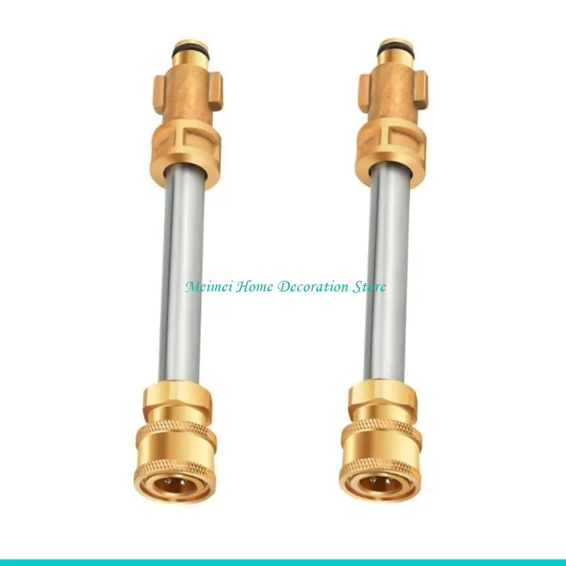 H7BF 2Pieces Pressure Washer Nozzle Pressure Nozzle Cleaning Nozzle Pressure Washer Accessories for Roofs and Trees Cleaning