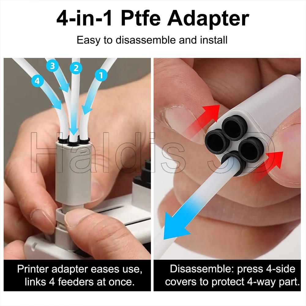 Per Bambu Lab A1 AMS Wire Hub Componenti a cinque vie Interruttore di consumo per Bambulab A1 Mini AMS Lite Accessori per stampante 3D Parte