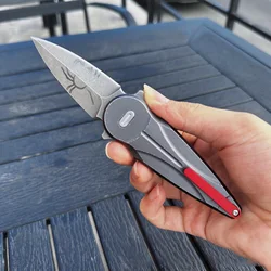 1pc Camping Multi-purpose Survival Knife and Cutter, EDC Folding Knife, Sharp Military Tactical Knife, Self-Defense