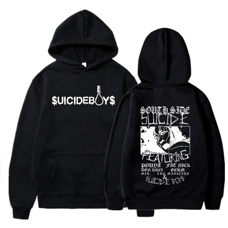 Suicide Boys Harajuku Hip-Hop Hoodies, G-59 Greyday Hoodies Fan Gifts，women Men Hoodies Long Sleeve Tops Streetwear Unisex