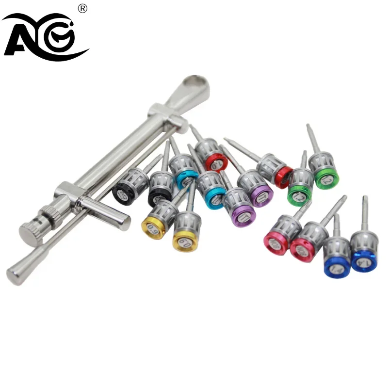 

AG 1 шт. стоматологические универсальные динамометрические отвертки для имплантатов, гаечный ключ, универсальный набор для прототиков, материалы для стоматолога