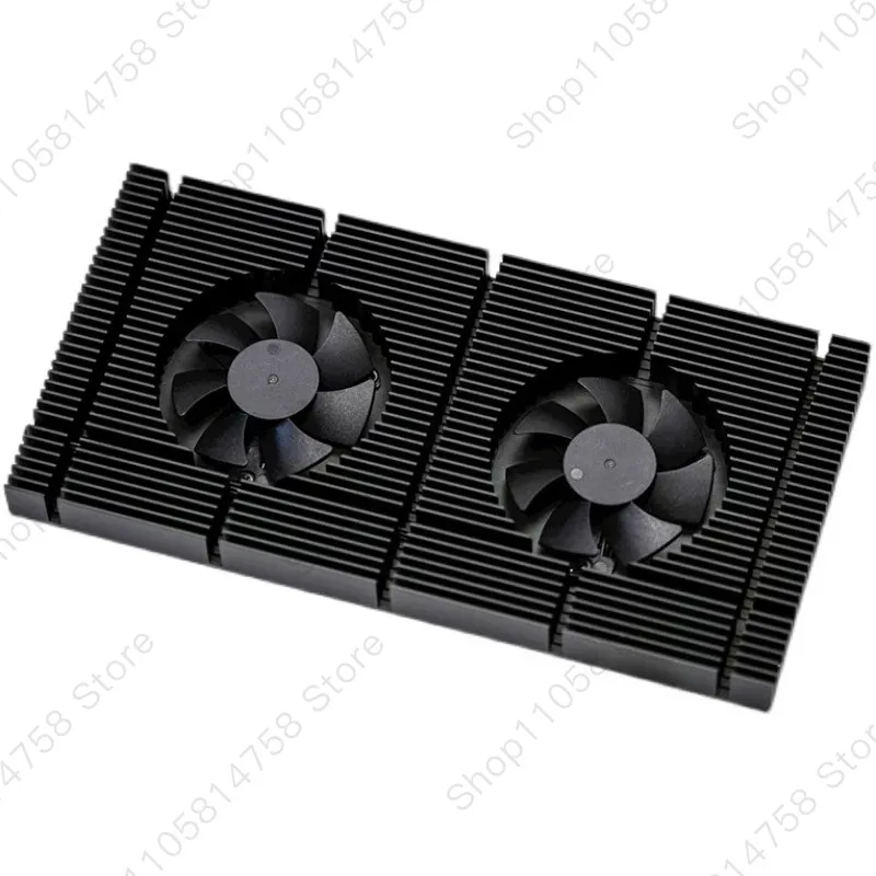 Graphics card loose backplane heater RTX3090 backplane cooling fan video memory cooling 3080/3070 radiator
