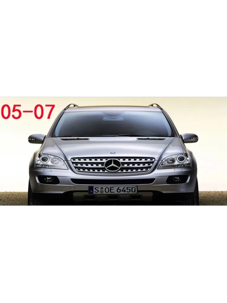 

Car Front Headlight Lens Cover for Mercedes Benz M Class ML450 ML500 W164 2005 2006 2007 Clear Headlamp Shell with Gluewater