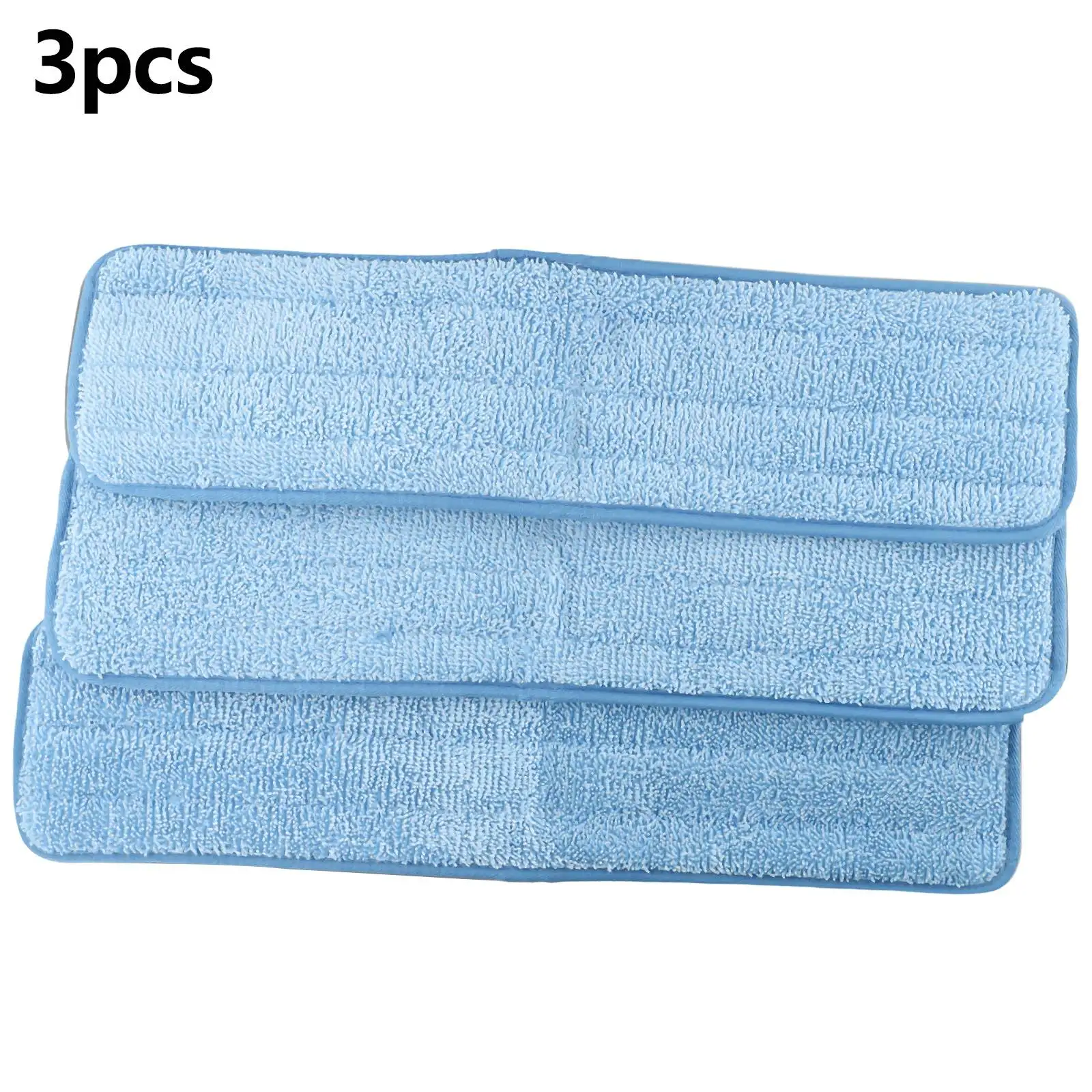 3 uds para Rubbermaid comercial 18 pulgadas almohadilla húmeda Q411 repuesto de microfibra paños de fregona piezas de barrido herramienta de limpieza barredora doméstica