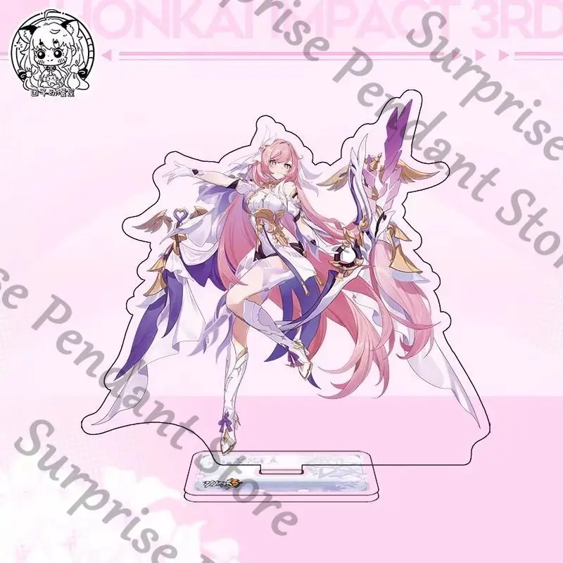 Honkai Impact 3rd Game Ambitus Elysia-Serie Herrscher of Human: Ego Standschild Desktop-Ornament mit hohem Erscheinungsbild
