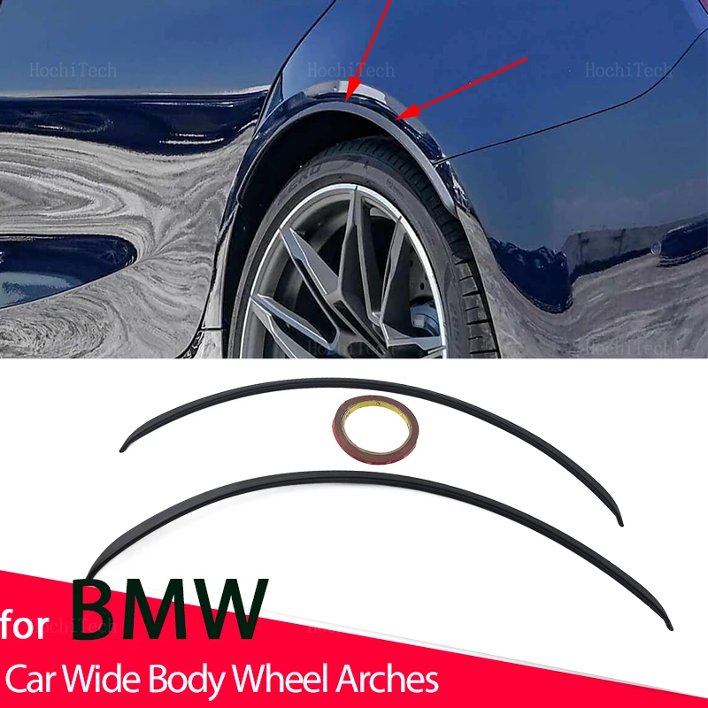 2pcs Fender Wide Body Kit Wheel Arches Protector Cover Mudguard for BMW F22 F23 G42 G16 E84 F48 G32 E65 E66 F95 E71 E72 G38 G60