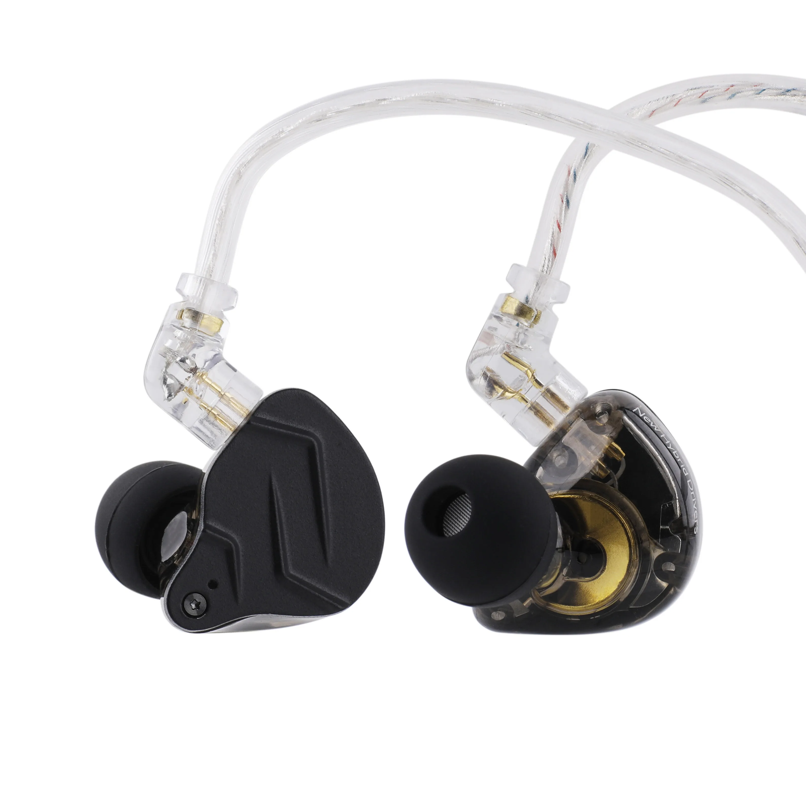 KZ ZSN PRO X Dual Driver 1BA+1DD Hybrid Metal Earphones HiFi in-Ear Monitor with Detachable 2Pin Cable