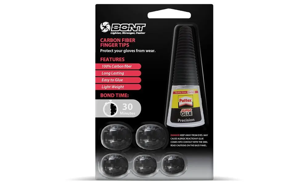 Orijinal BONT Speed Skate Karbon Parmak İpuçları 5 Parça hiçbir Tutkal Kısa Parça İpuçları Buz Pateni Karbon İpuçları Slalom Paten Parmak İpuçları