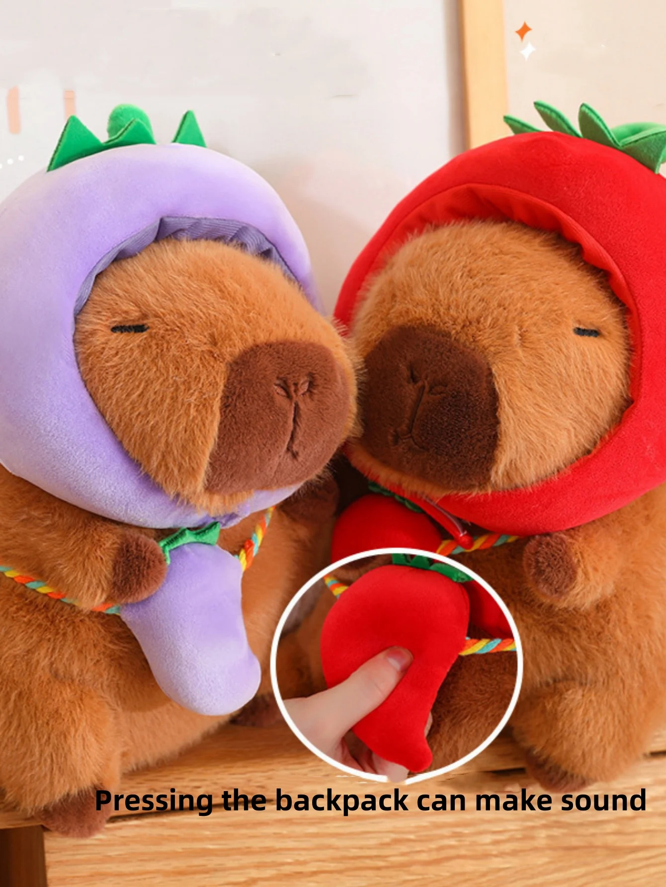 

Кукла-дельфин Капибара и набор плюшевых игрушек с овощами — подарок на день защиты детей и день матери, морковь, перец, баклажаны, мягкие игрушки
