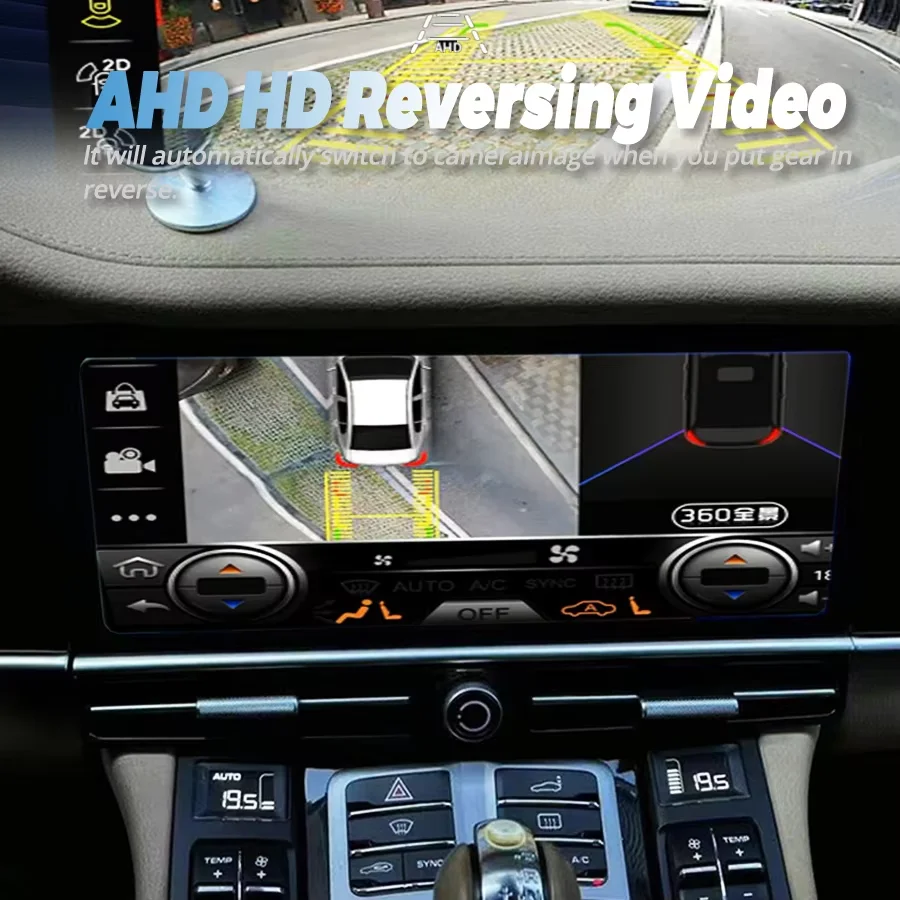 For Porsche Panamera 2010-2016 Car Radio Navigation GPS Android 13 Multimedia Player CarPlay Auto WIFI 5G Intelligent System BT