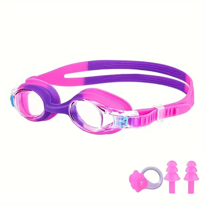 Antibeschlag-Schwimmbrille für Kinder im Alter von 3–12 Jahren, wasserdicht, klare Sicht, keine Lecks, schnell verstellbarer Riemen, Schwimmbrille für Kinder – Detail 8
