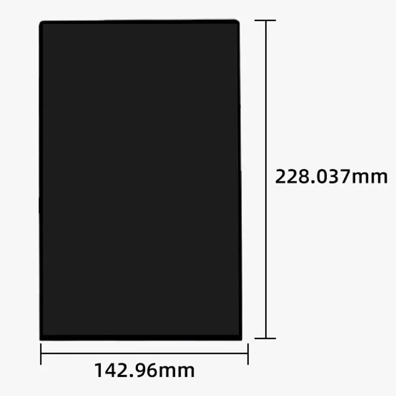 10.1 Inch P101SFA-AF0 2K TFT Color Screen 2560x1600 HD LCD Screen With Glass Cover Used For Flat Screen Replacement