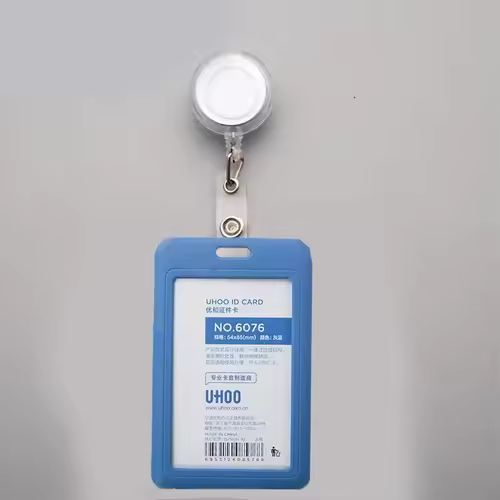 Women Student Credit Card Cover Case Pouch Creative Transparent Retractable Nurse Badge Doctor ID Card Holder Clip Badge - Image 8