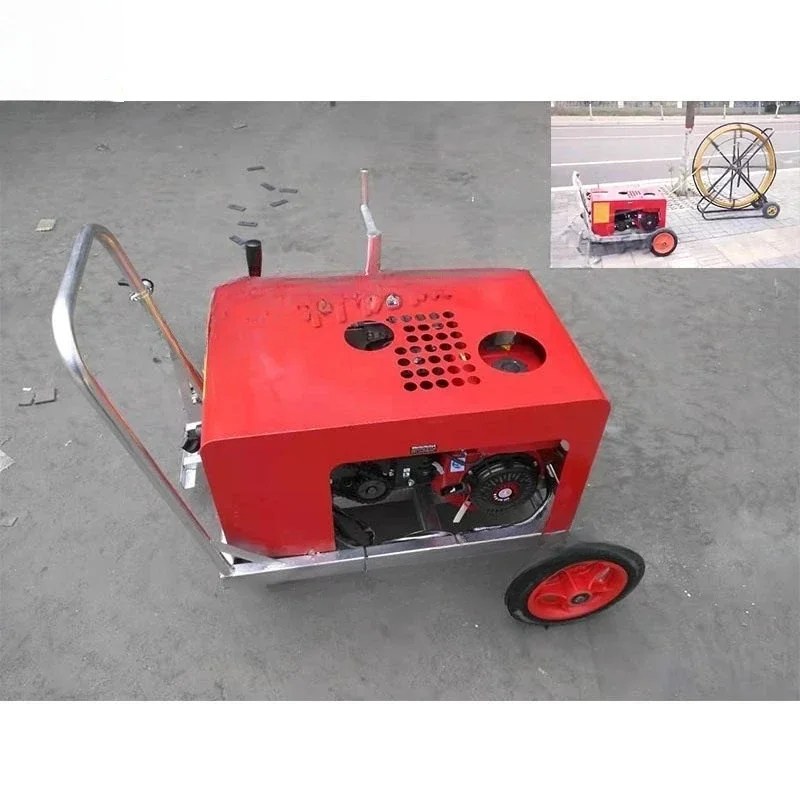 Overhead buried wire puller, desktop cable and cable wiring machine