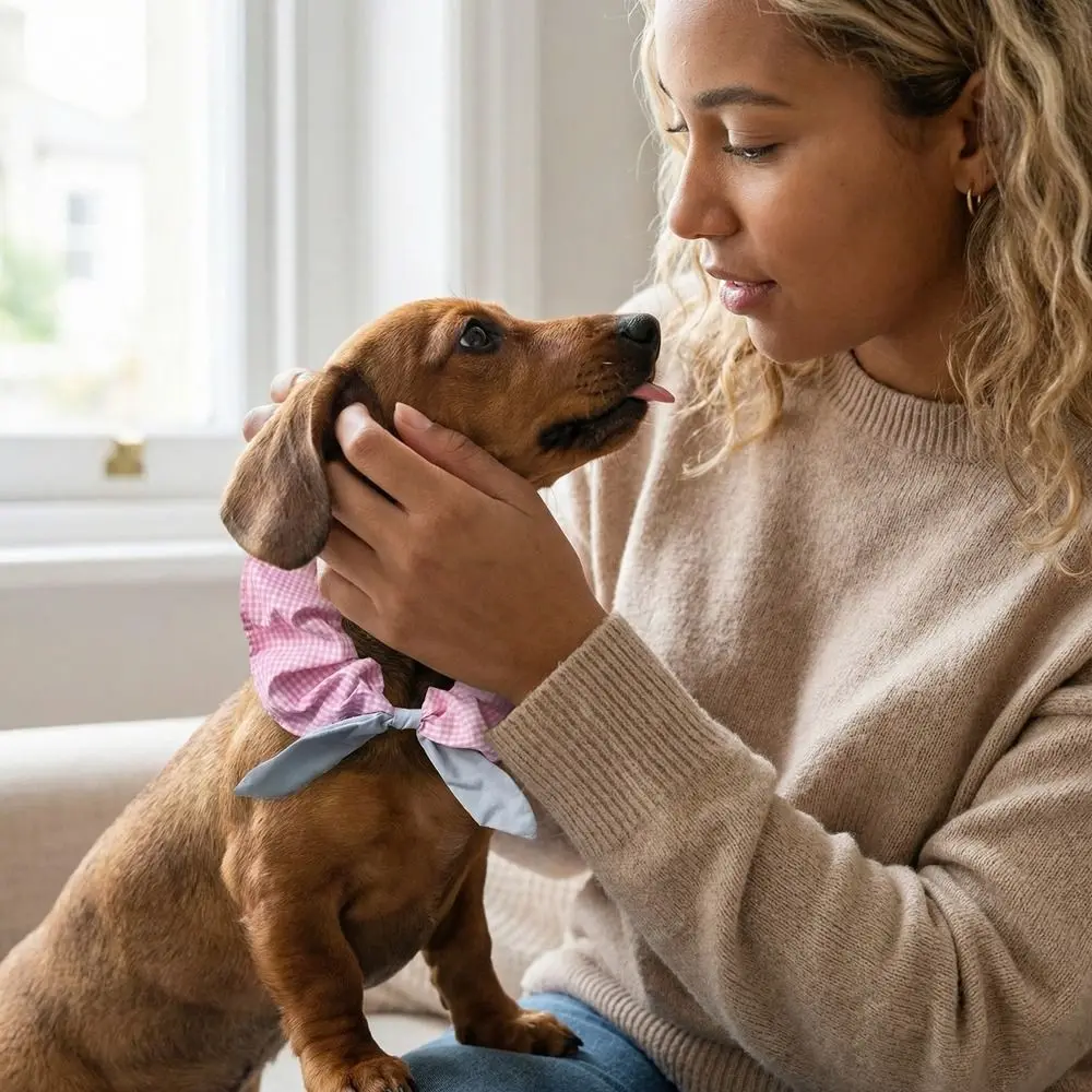 

Adjustable Pet Cat Scarf Plaid Pattern Comfortable Dog Collar Elastic Band Decorative Cat Dog Costume Take Photos