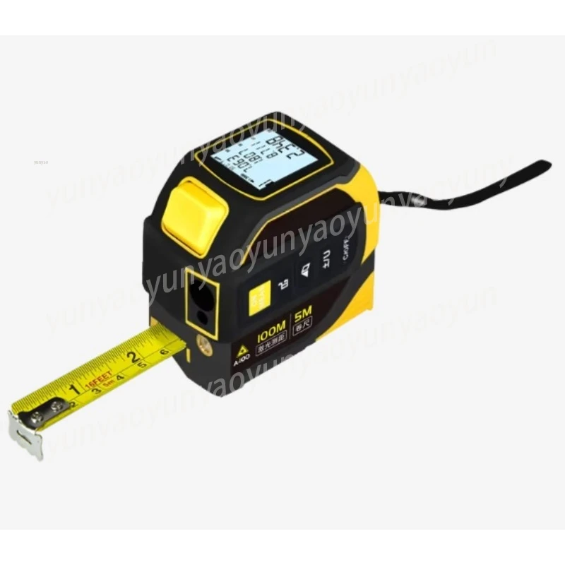 5m Lithium Battery Direct Charging Rangefinder Four-in-one Electronic Ruler High-precision  Measuring Cross Line Box Ruler