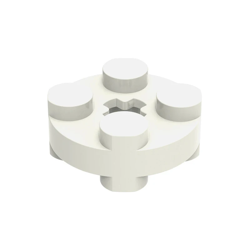 

MOC 10 шт. часть кирпича 4032 Вт, круглая пластина 2x2 с отверстием для оси, набор строительных блоков, выпуклые двусторонние пластины, игрушки, подарки для детей