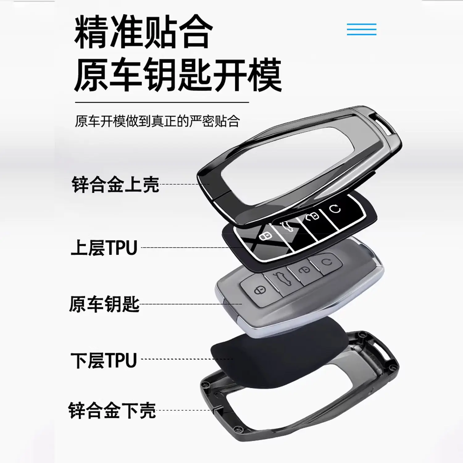 Suitable for the 2026 Geely Star Yue L key set, New Star Yue L Changfeng Dongfang Yao car all inclusive protective shell 5