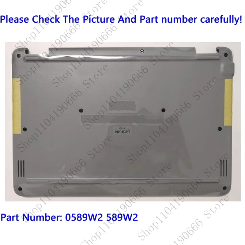 

BD BLACK New For Dell Latitude 3140 E3140 Lower Bottom Base Case Cover Shell 0589W2.