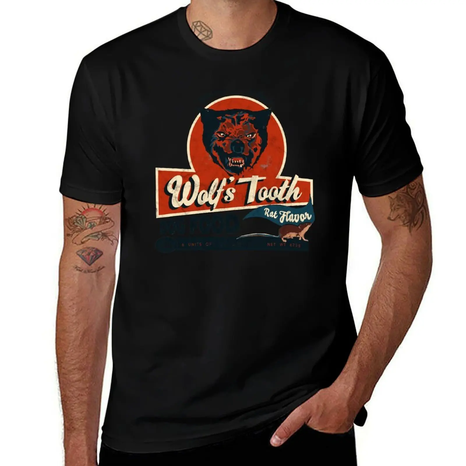 Wolf's Tooth Vintage Tee T-Shirt Lightweight Gym Training T-Shirt