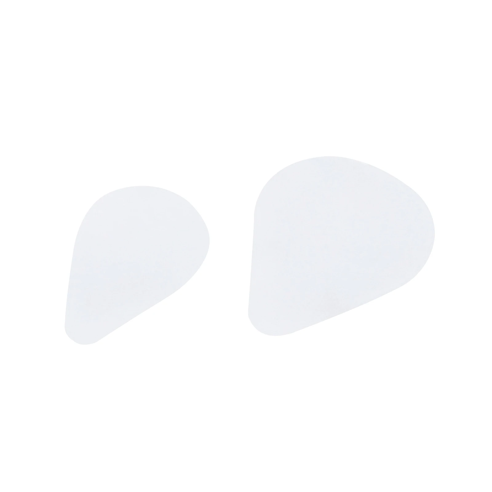 IRIN 2Pcs/Set Flute Fingers Pad Anti-slip Sticker Silicone Flute Fingers Pad Protective Stickers Woodwind Instrument Accessories