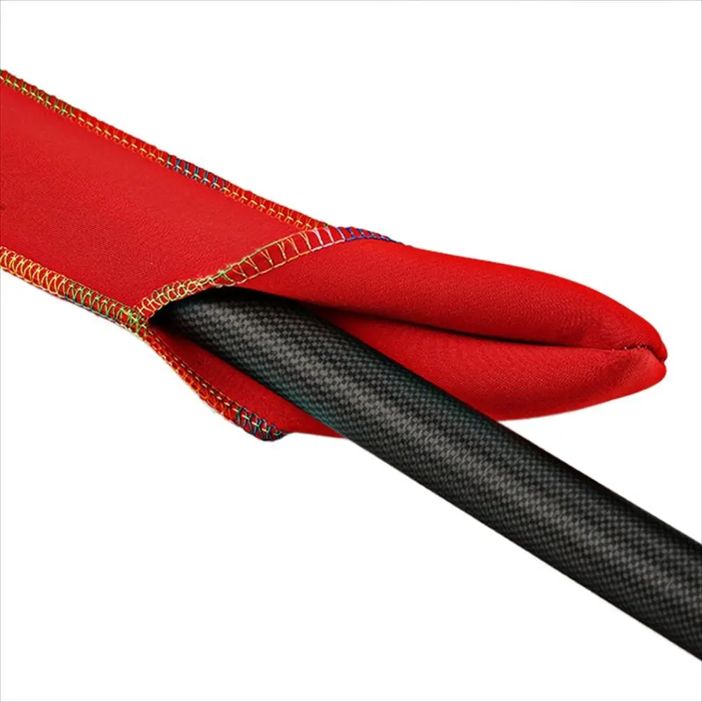 1PC High Elastic Fishing Rod Protection Bag Fish Bag Rod Telescopic Pole Bag Cover Multicolor Rope Bags