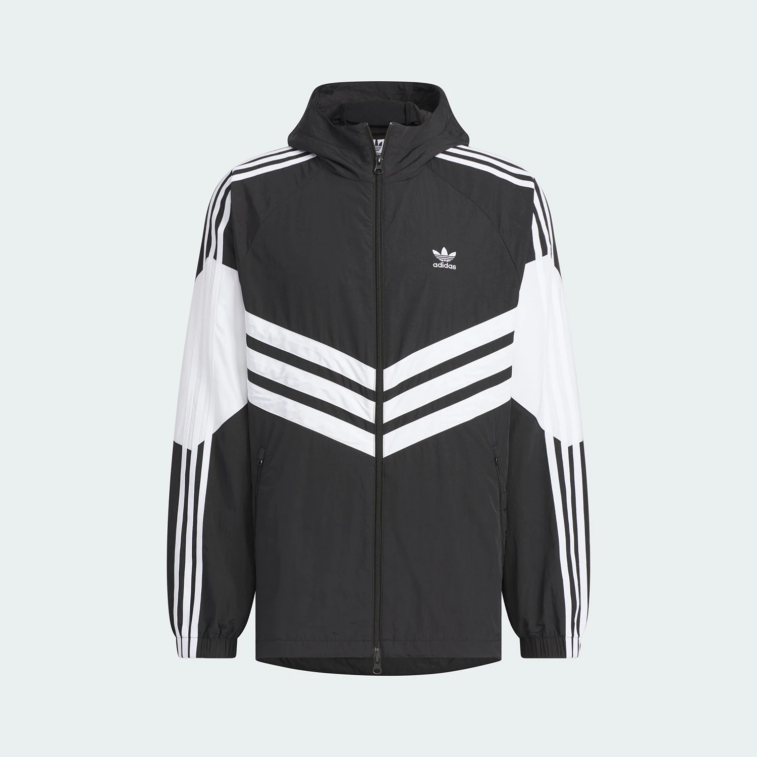 

Adidas genuine Men's Classic Loose Hooded Windbreaker JM7260