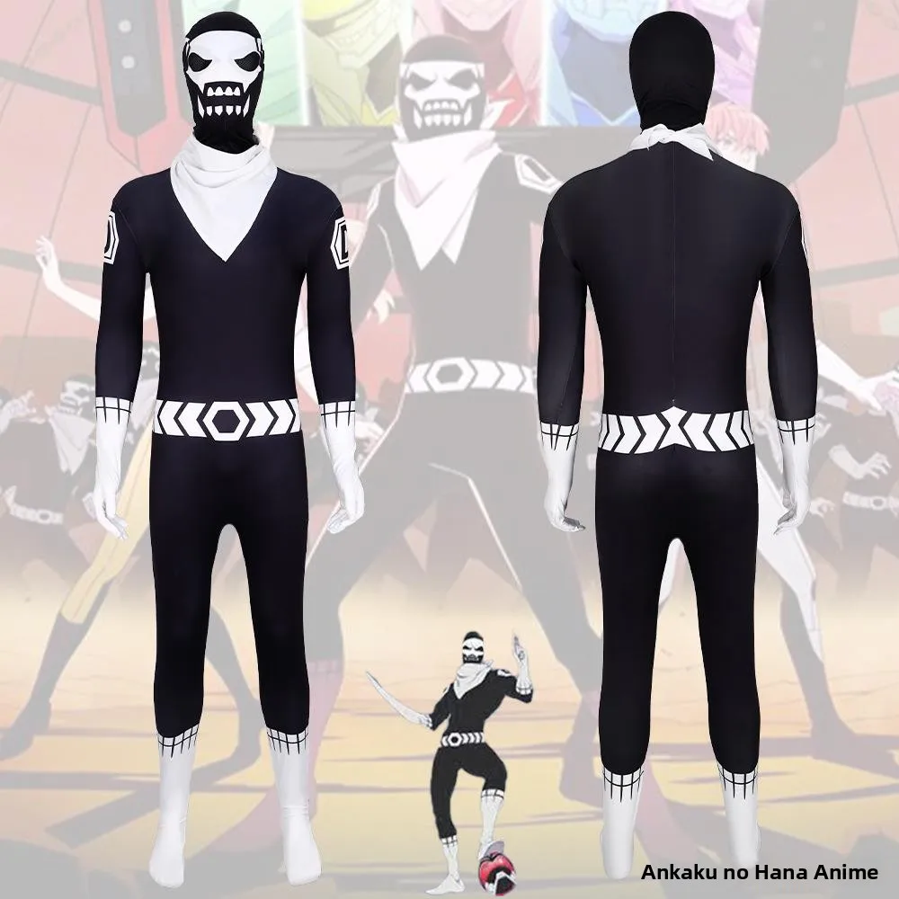 Tight-Fitting One-Piece Suit loween Cosplay Stage Performance Costume Monster Fighter Cross-Border T orm