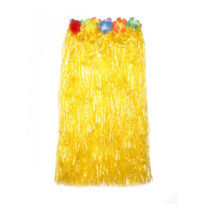 1pc 30CM/40/CM60CM/80CM Hawaiian Grass Skirt Summer Beach Party Adult Dress Up Festival and Party Performance Supplies