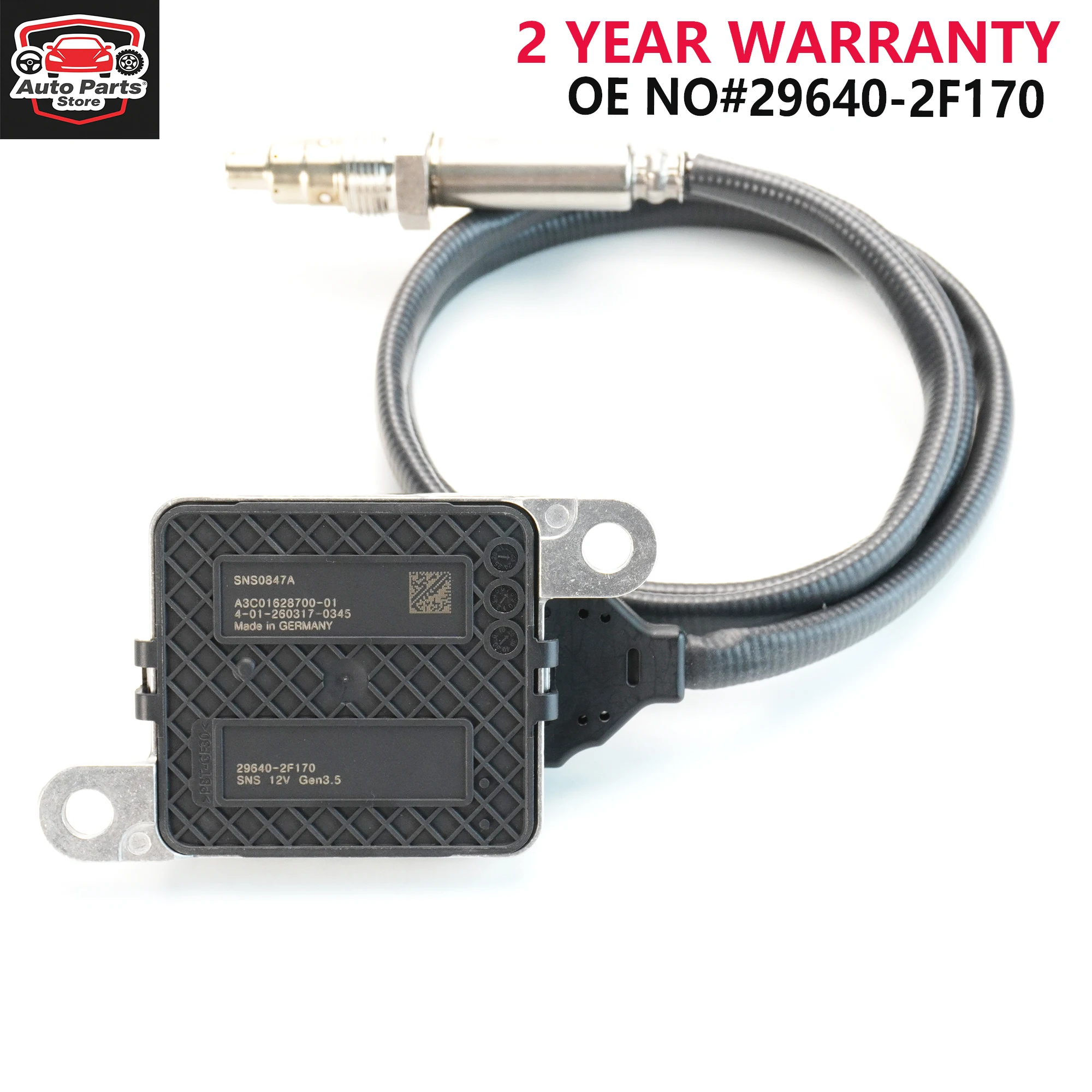 

29640-2F170 296402F170 Original New Nitrogen Oxide NOx Sensor For Hyundai SantaFe 2018-20 Kia Sorento 18-20 29640 2F170