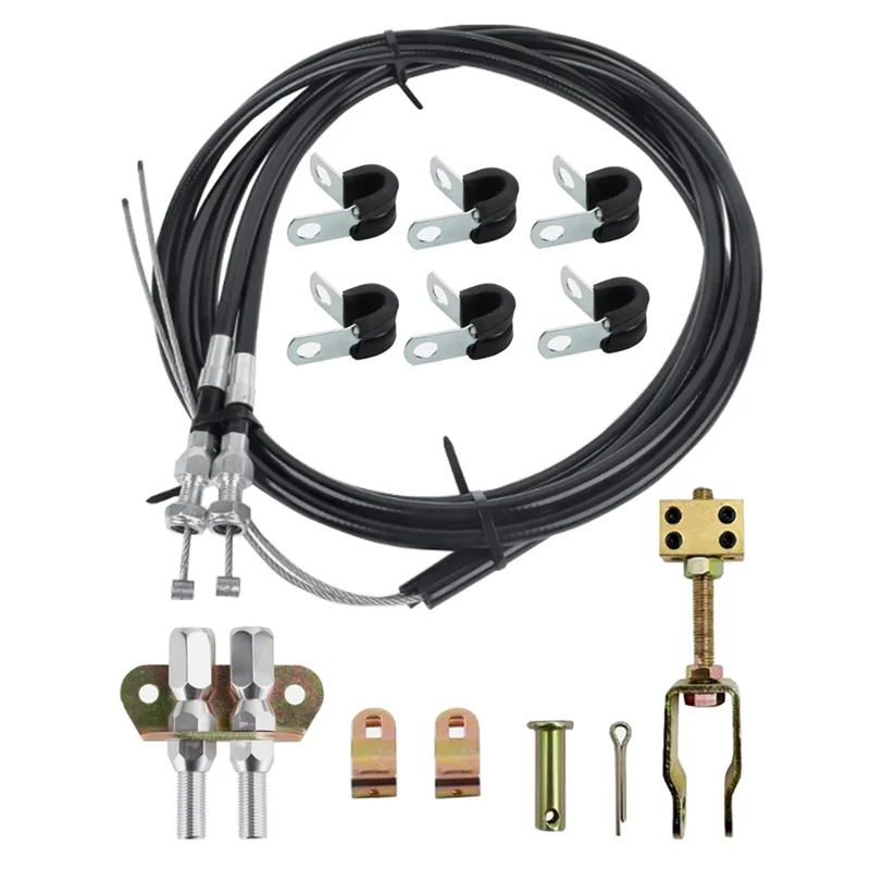 

330-9371 Parking Brake Cable Kit Universal Emergency Brake Cable Repair Kit Replace 330-9371 140-14415-R