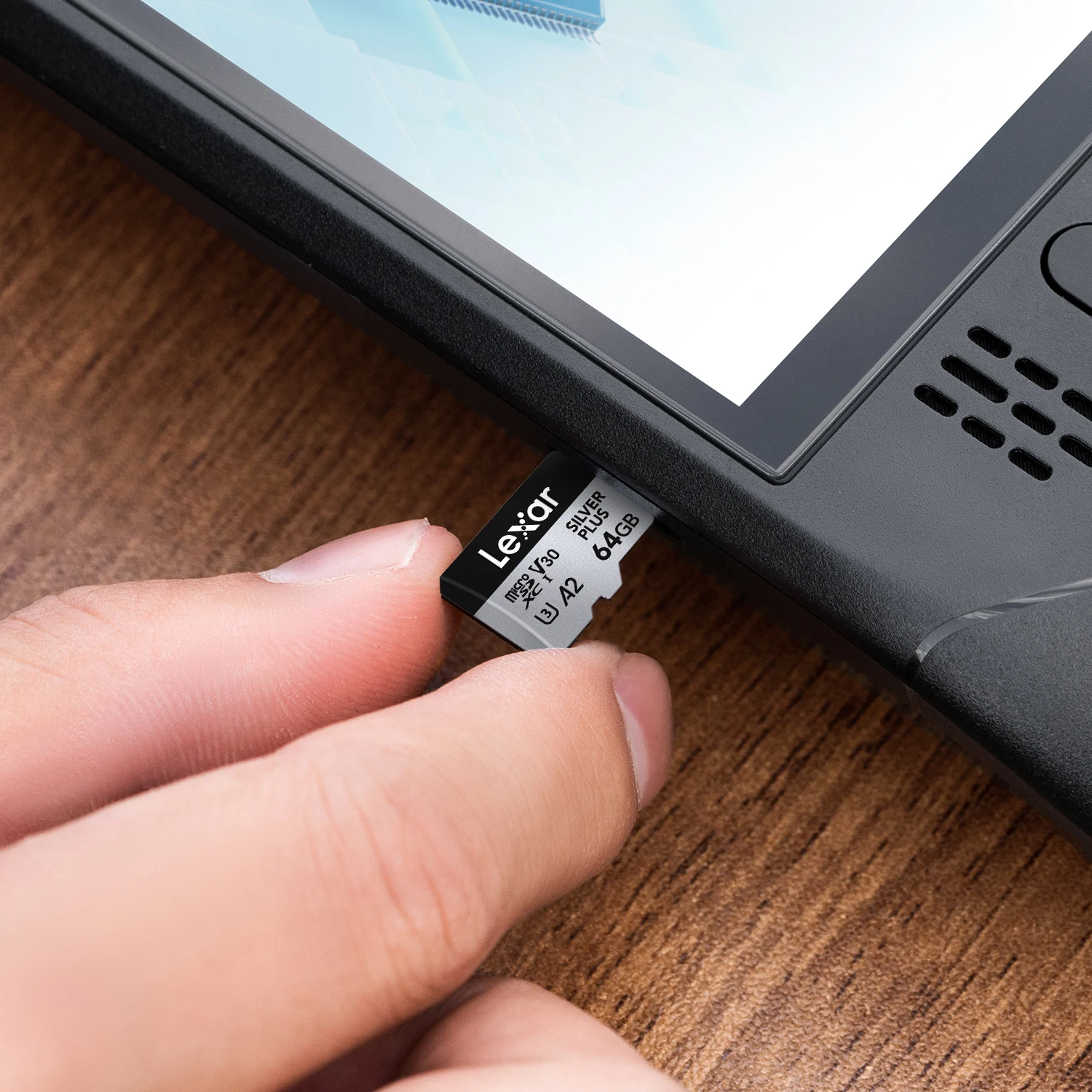 بطاقة Lexar V30 Micro SD لطائرات Dj بدون طيار بطاقة ذاكرة كاميرا داش 64 جيجابايت 128 جيجابايت 256 جيجابايت A2 بطاقة Microsd TF لوحدة تحكم ألعاب الهاتف اللوحي