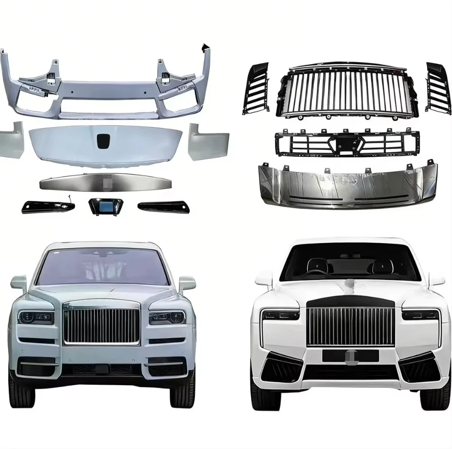 Custom Replacement Body Kit Best Quality for Rolls-Royce Cullinan Body Kit Upgrade New Plastic Headlight Bumper Car Accessory