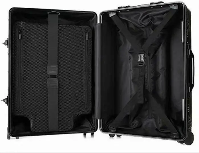 Carbon fiber suitcase luggage wholesale high quality luxury large capacity business travel suitcase