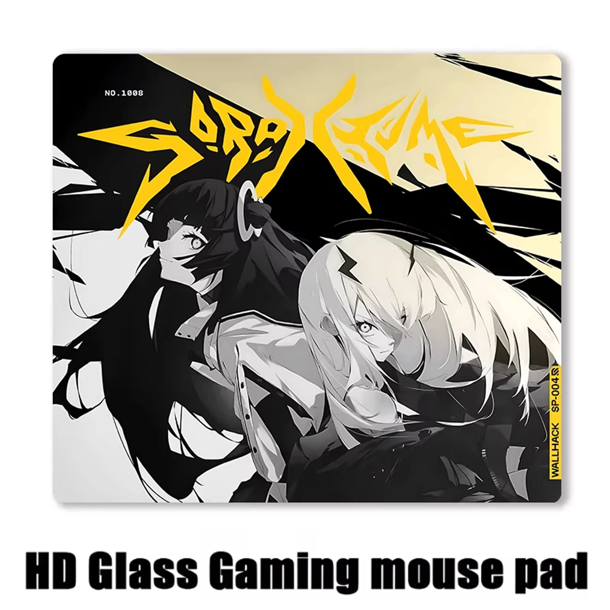 

Новый стеклянный коврик для мыши SORA, игровой коврик для мыши YUME, гладкая матовая поверхность, настольный коврик, закаленное обновление, FPS, офисный коврик для мыши, аксессуары