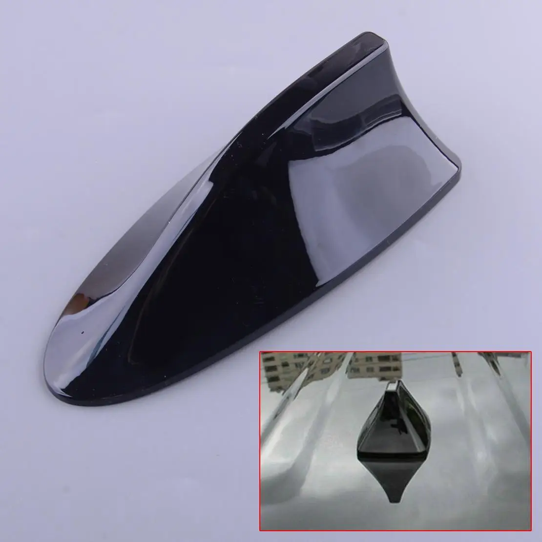 

Новая черная пластиковая антенна-«акулий плавник» для крыши автомобиля (FM/AM) для Hyundai Sonata, Elantra, Genesis Coupe, Sedan, G80 2015 года